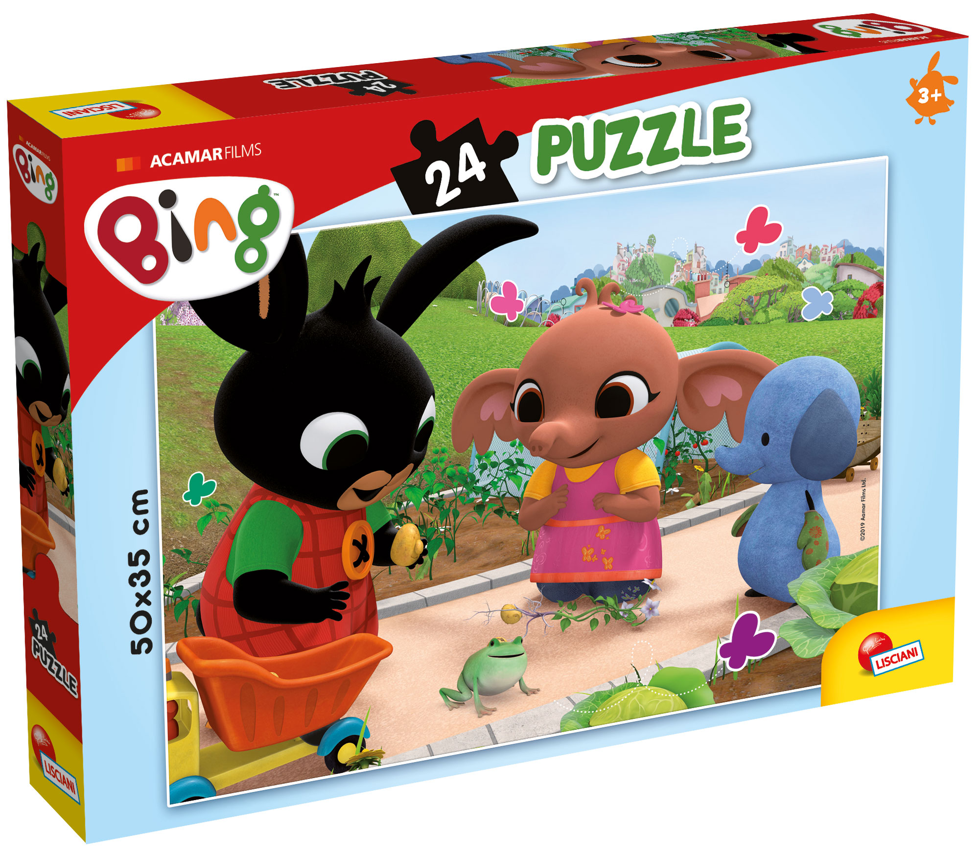 Lisciani Bing Puzzle Plus 24 puzzle La Rana 24 pezzi