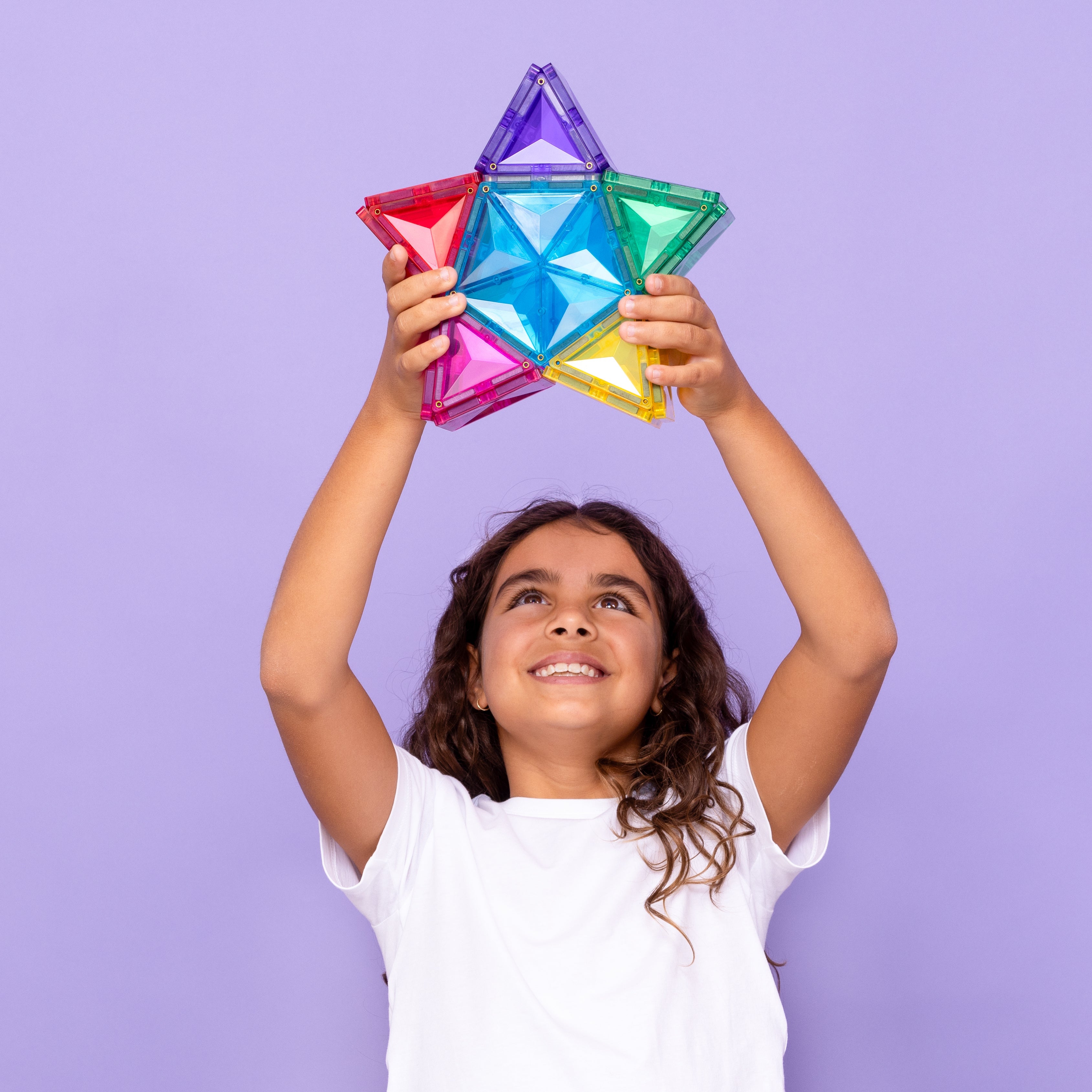 Tickit Wooden Space Adventure Light Star Pack set magnetico 28 pezzi spazio