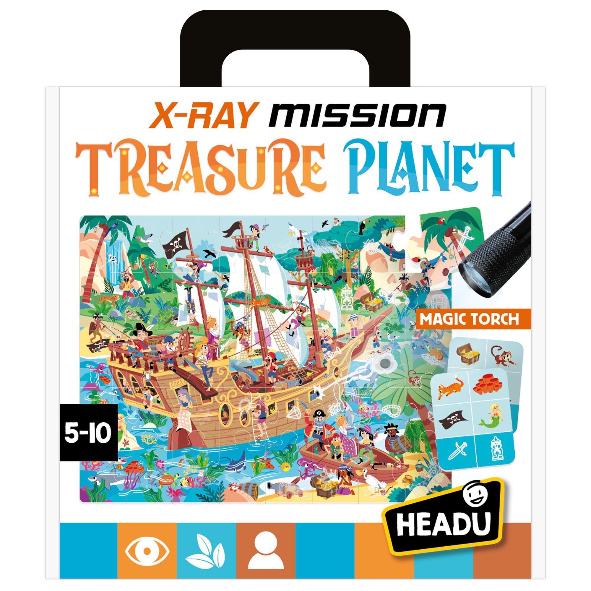 Headu X-Ray Mission Treasure Planet caccia tesoro 5 anni