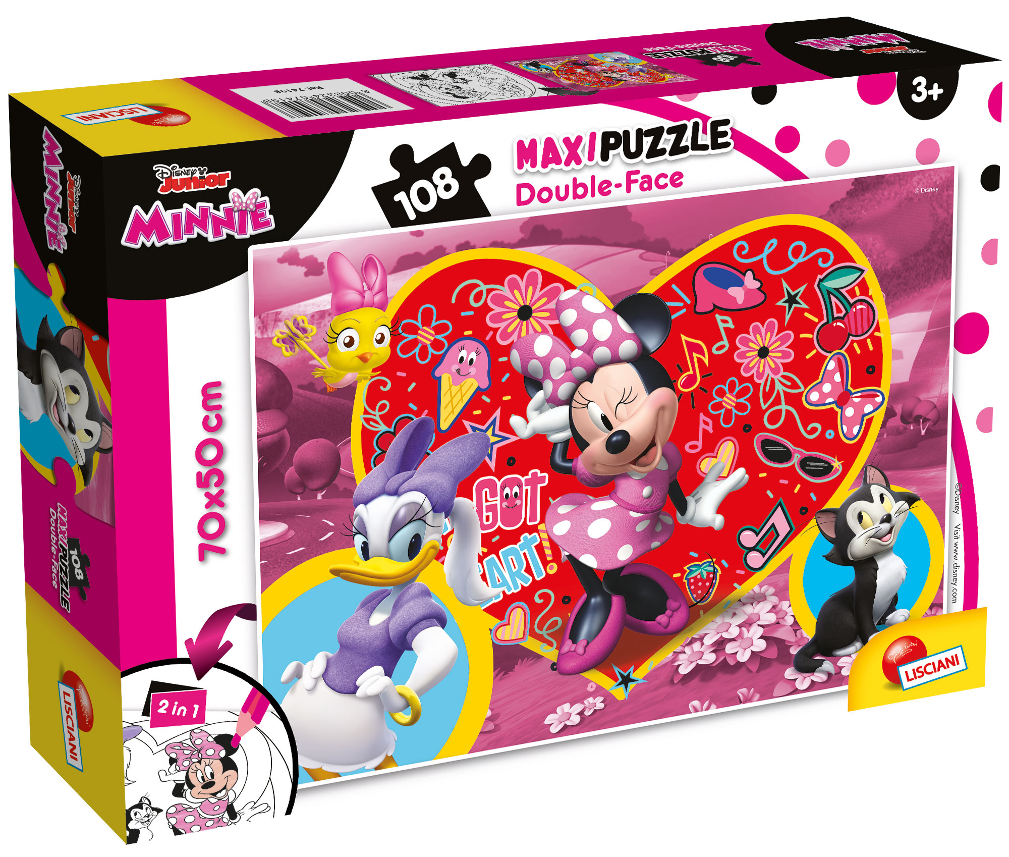 Lisciani Disney Df Maxi Floor 108 Minnie puzzle maxi 108 pezzi