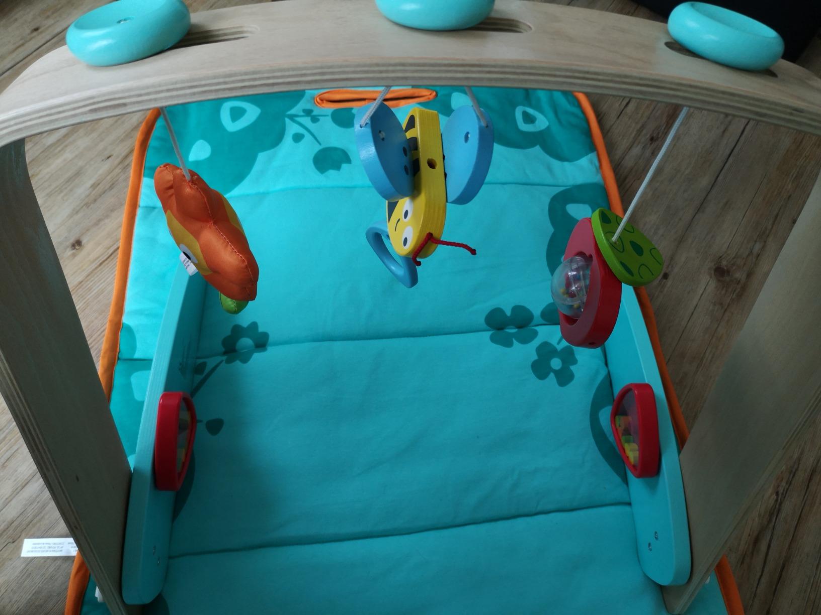 Hape E0045 palestrina portatile neonato con arco gioco