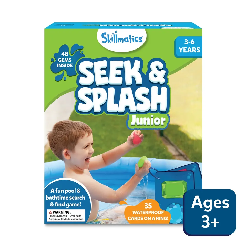 Skillmatics Seek Splash Junior gioco acqua cerca e trova