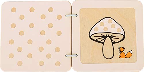 smallfoot Lex 10863 libro in legno da 12 mesi