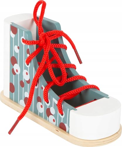 smallfoot 11887 scarpa da allacciare legno dai 3 anni