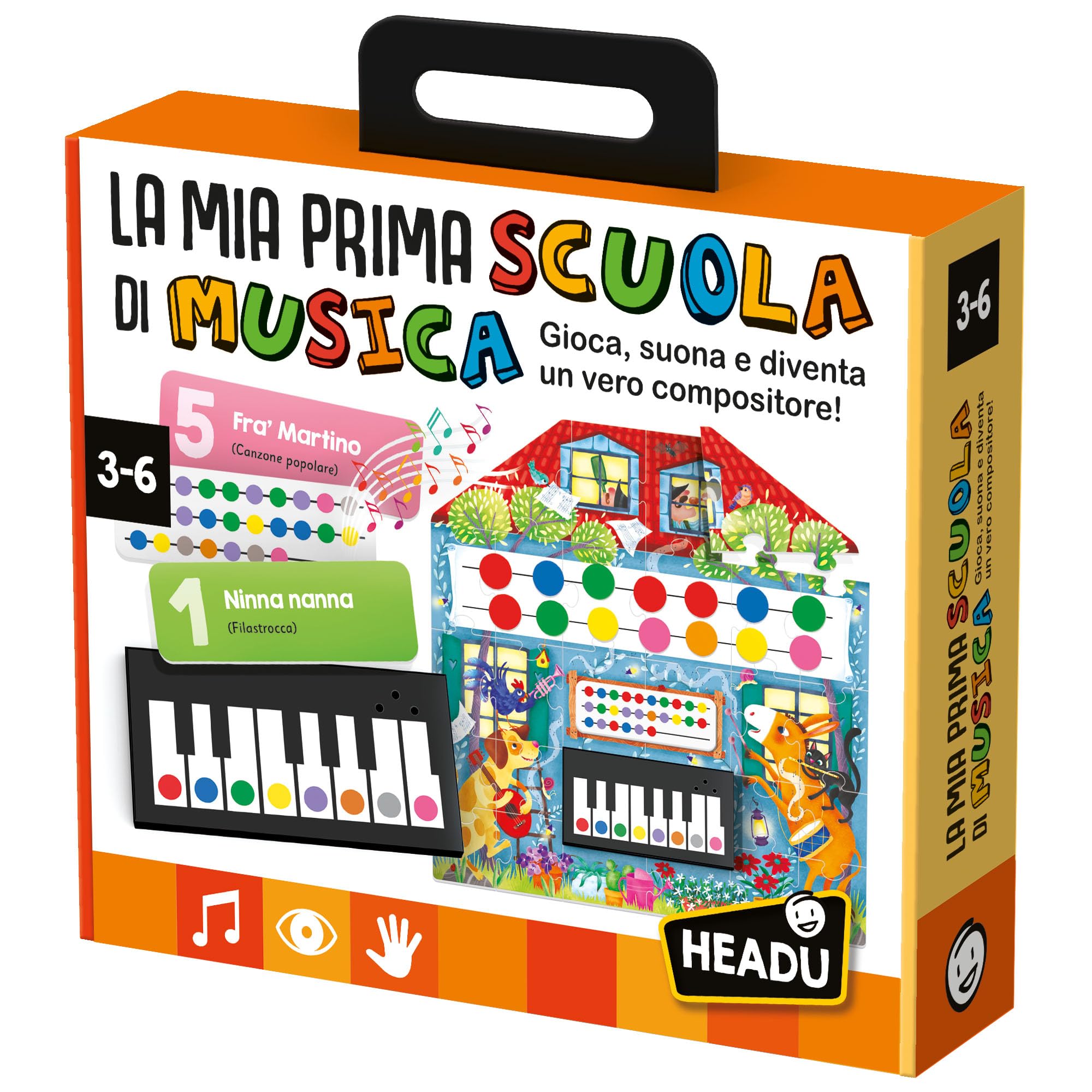 Headu La Mia Prima Scuola di Musica IT57243 gioco 3-6 anni
