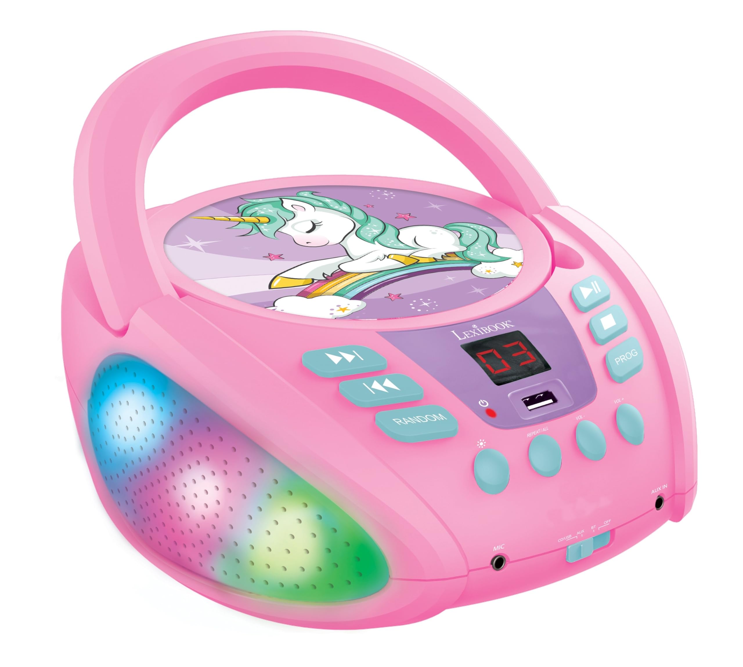 Lexibook iParty RCD109DLXB lettore CD Stitch bluetooth