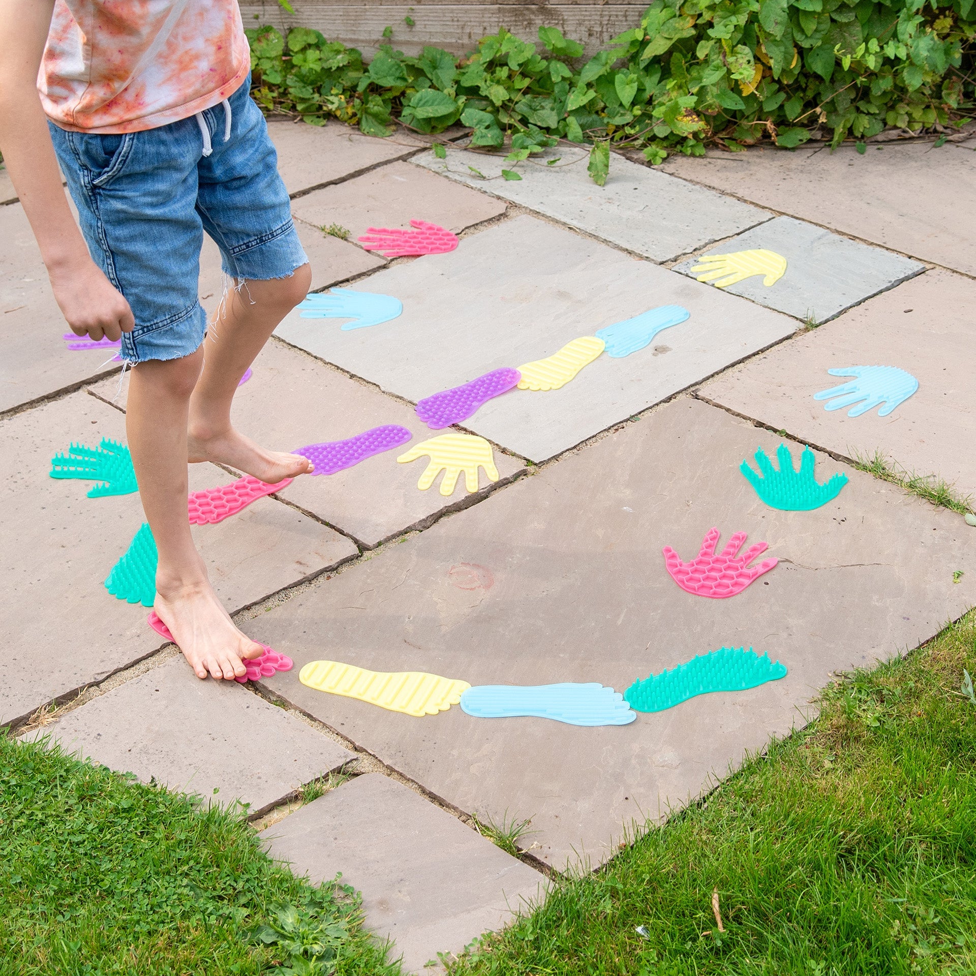 Tickit SiliShapes Hands & Feet set sensoriale 10 coppie