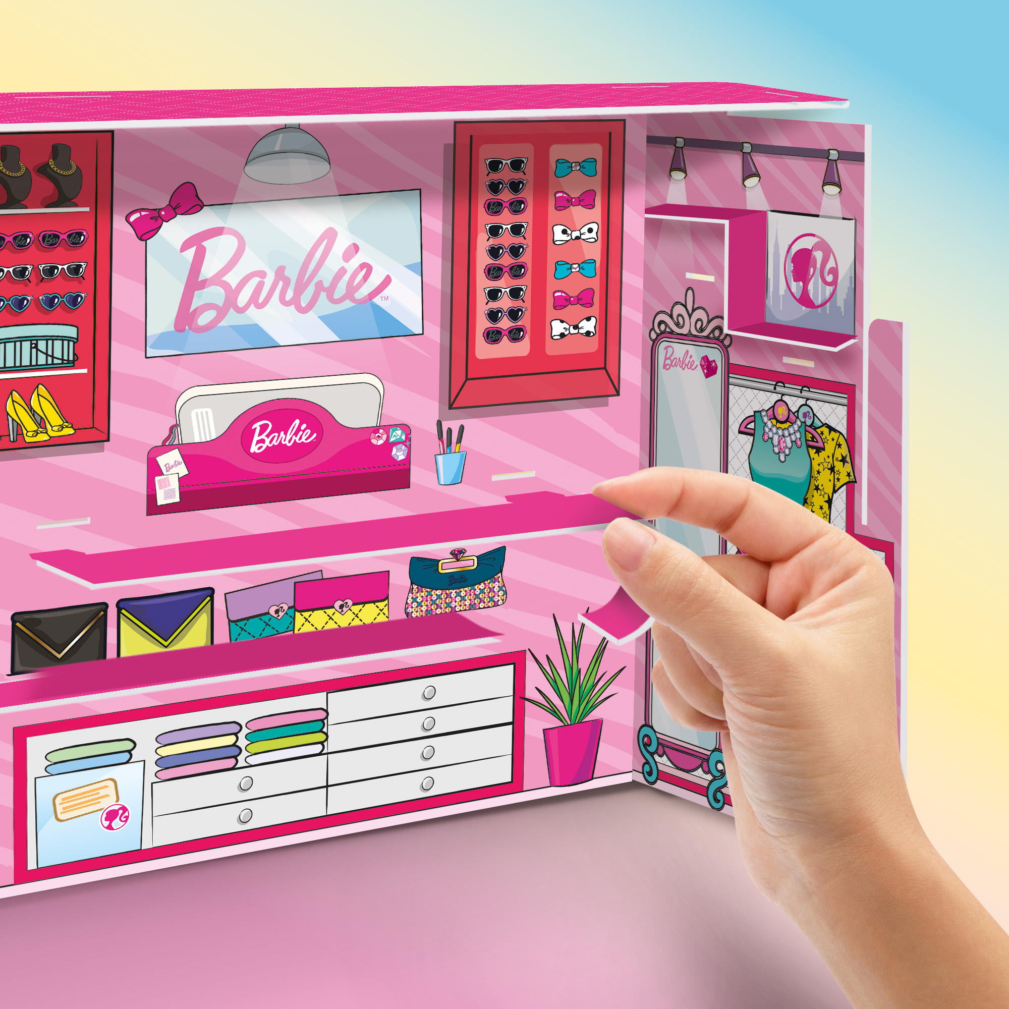 Barbie Fashion Boutique con doll playset stilista