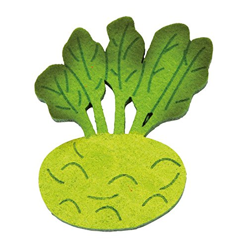 smallfoot Cassetta cavoli rapa gioco cucina 12 pezzi feltro