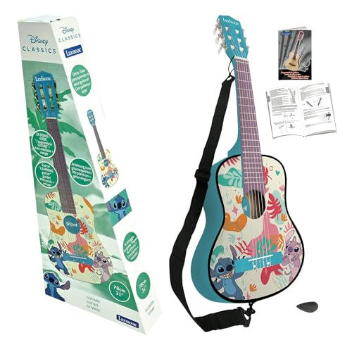 Lexibook Disney Stitch K2000DLXB chitarra acustica blu 78 cm legno