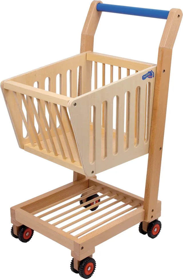 smallfoot Natura carrello spesa in legno