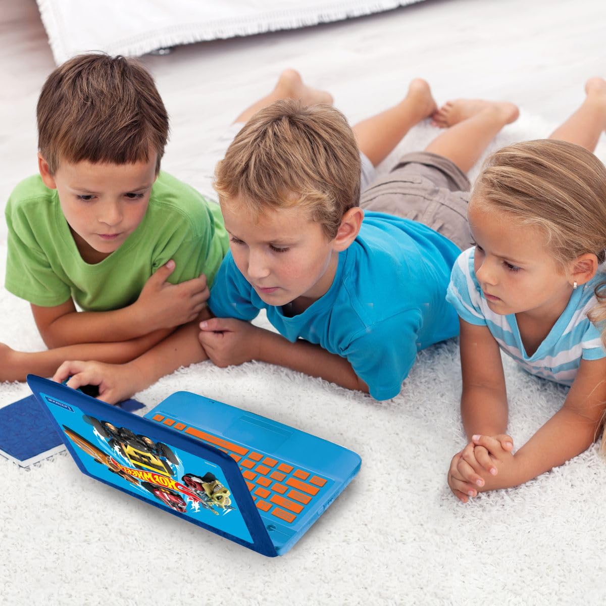 Hot Wheels JC598HWi1 laptop educativo bilingue bambini