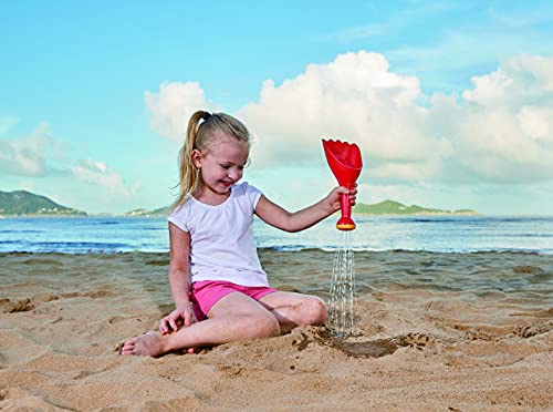 Hape Paletta con Innaffiatoio Giocattolo Spiaggia Rossa 18 Mesi