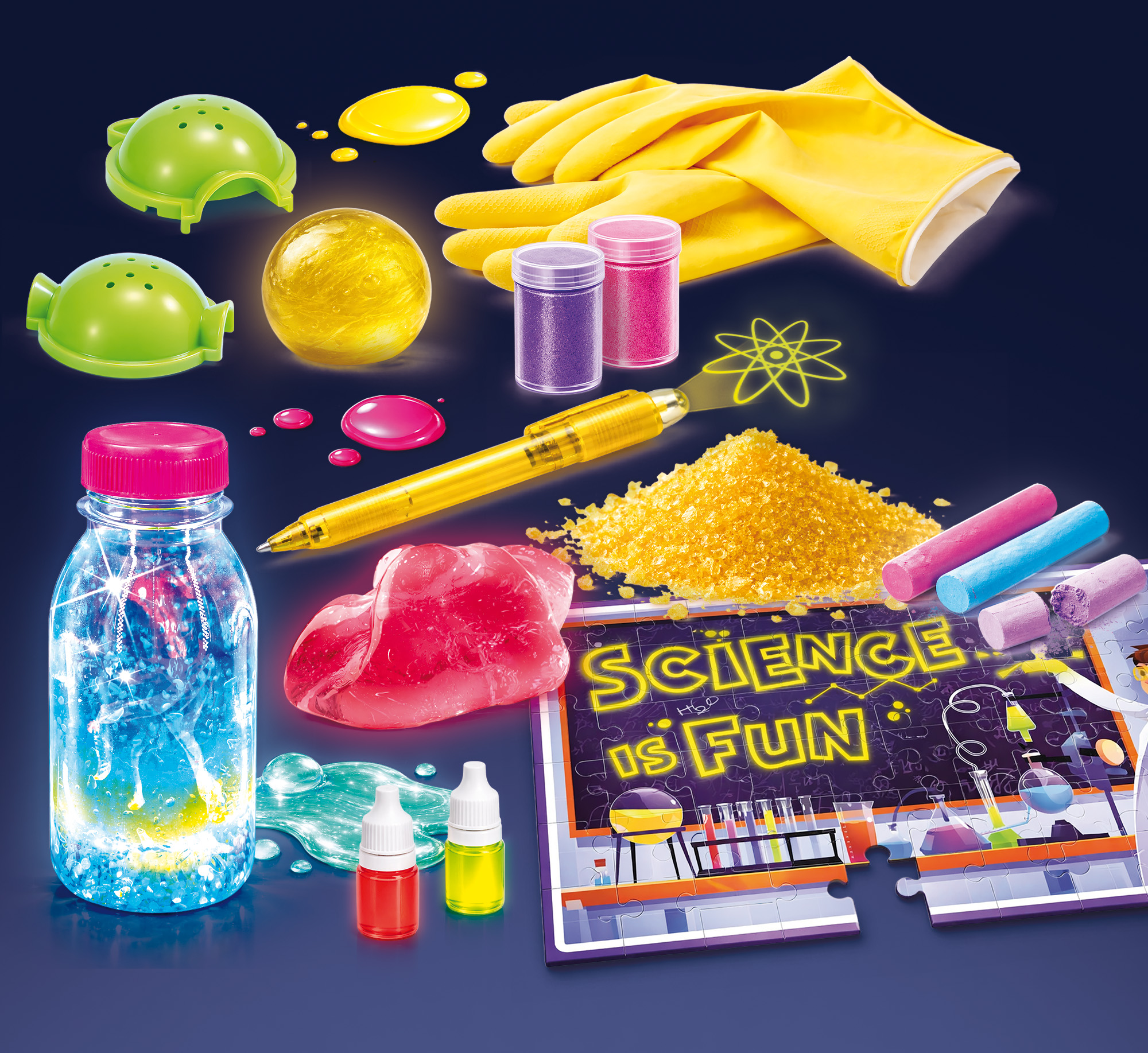 Lisciani I'm a Genius Laboratorio del Buio kit scientifico