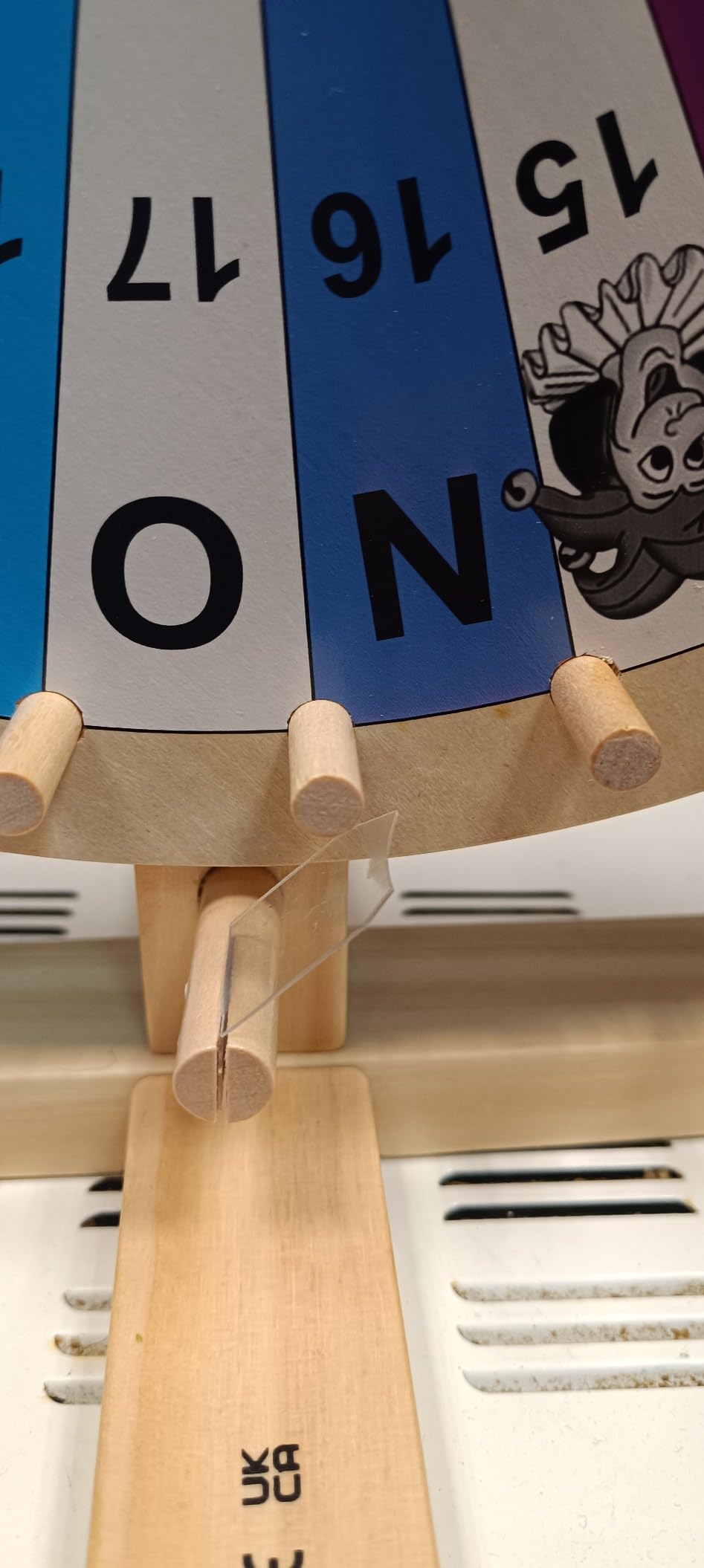 smallfoot 6251 Ruota della Fortuna gioco in legno da tavolo