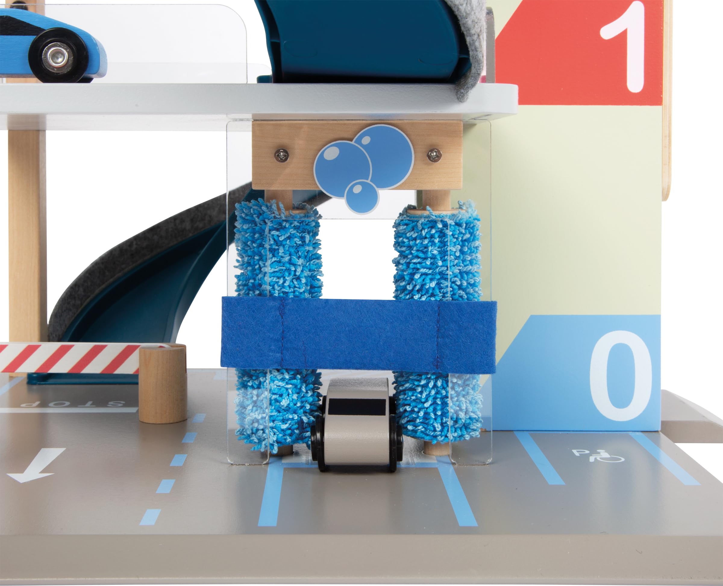 smallfoot Parcheggio Multipiano Ascensore Garage in Legno dai 3 Anni