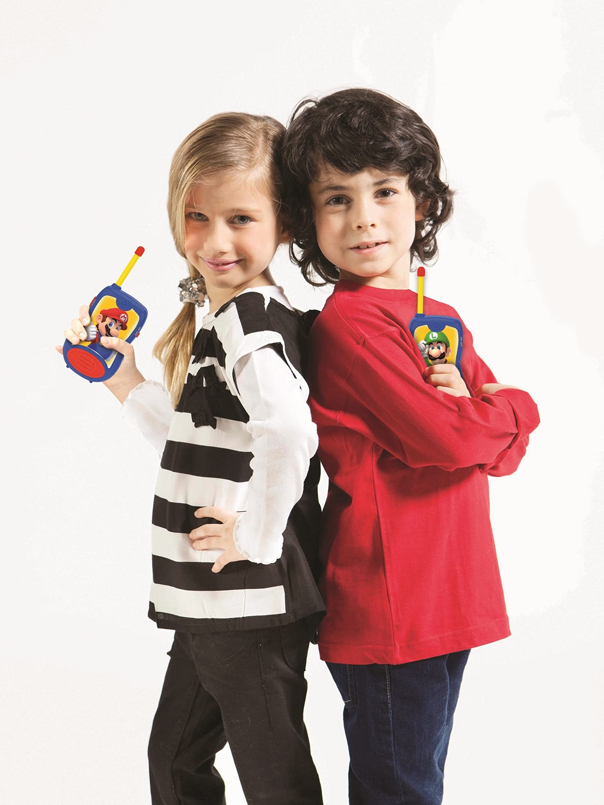 Lexibook Super Mario TW12NI walkie talkie 2 pezzi blu rosso