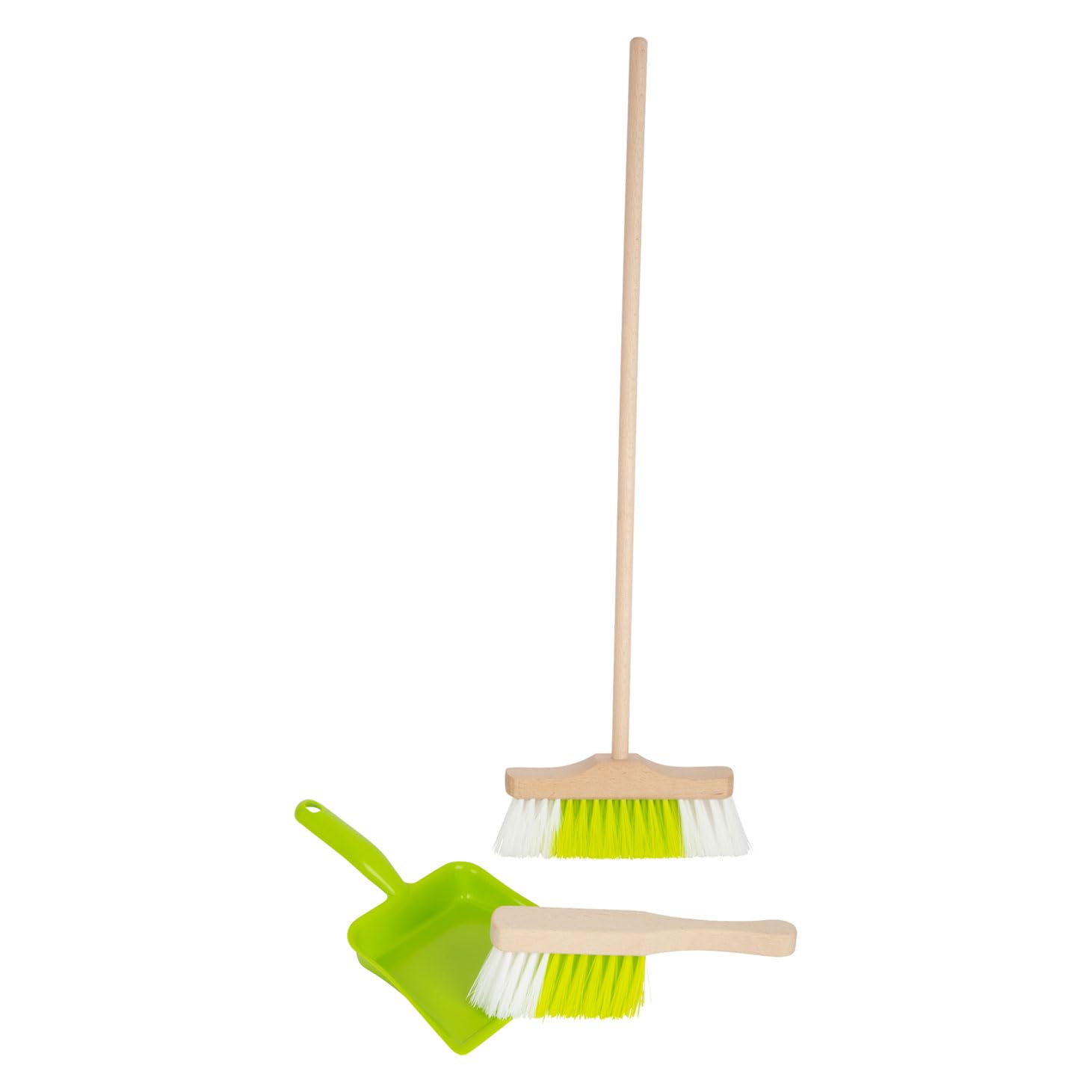 small foot 11767 Set Spazzare scopa bambini in legno