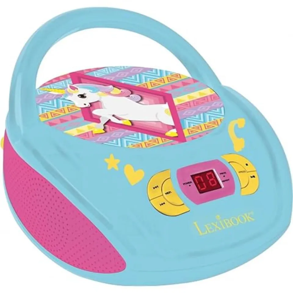Lexibook Unicorno RCD108UNI lettore CD radio USB