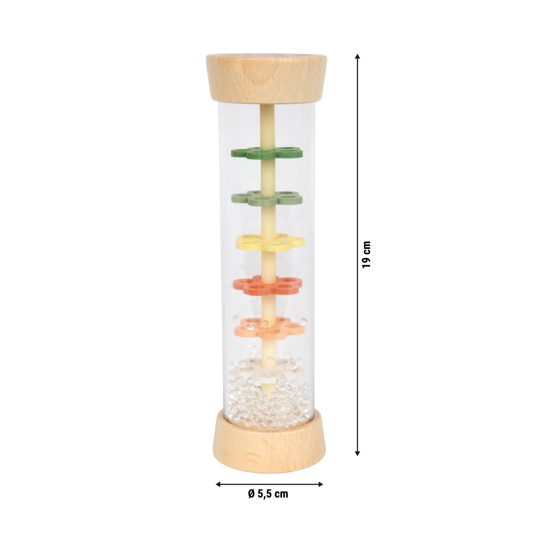 smallfoot 12725 Piccoli Amici bastone pioggia 19 cm