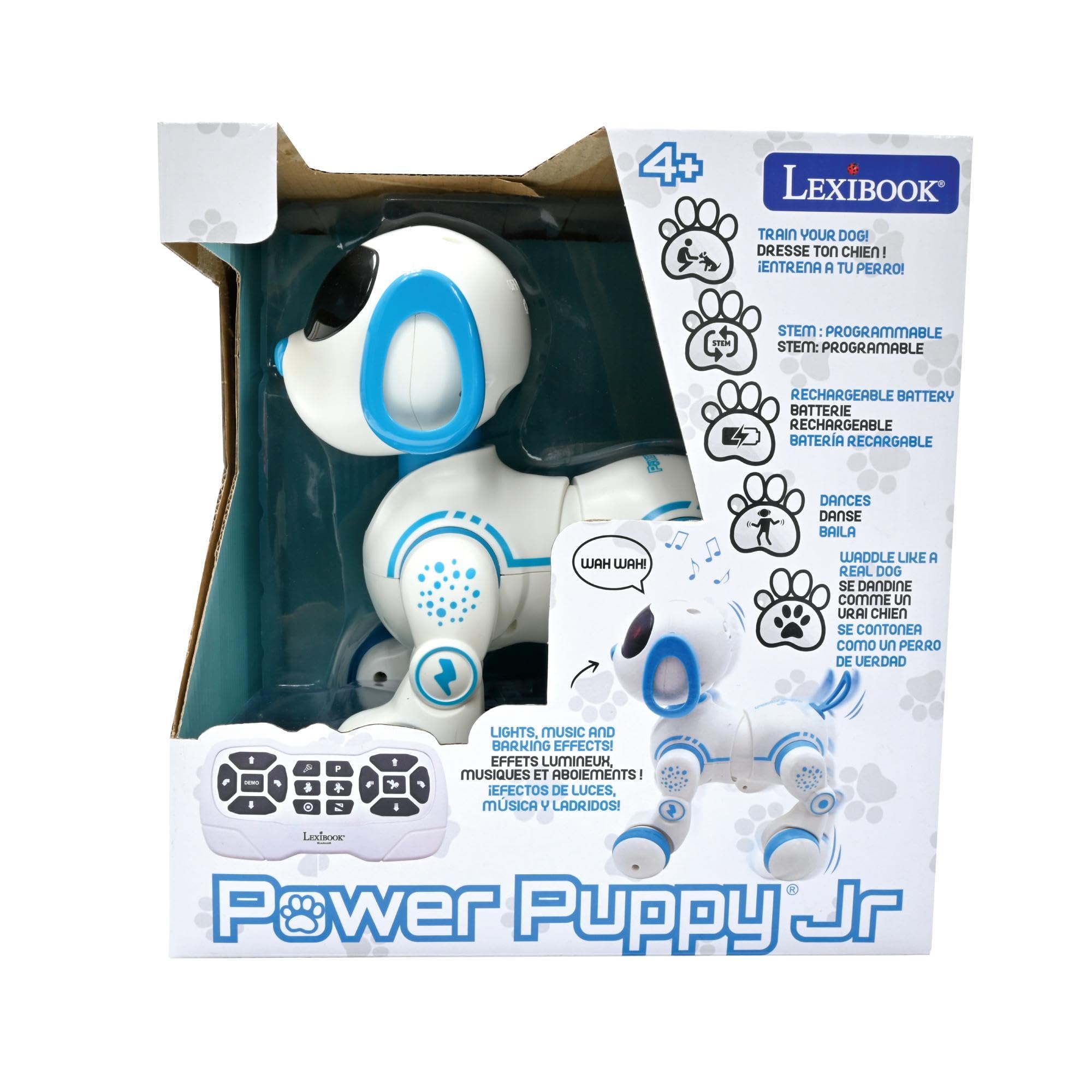 Lexibook Power Puppy Jr PUP01LXB cane robot telecomandato