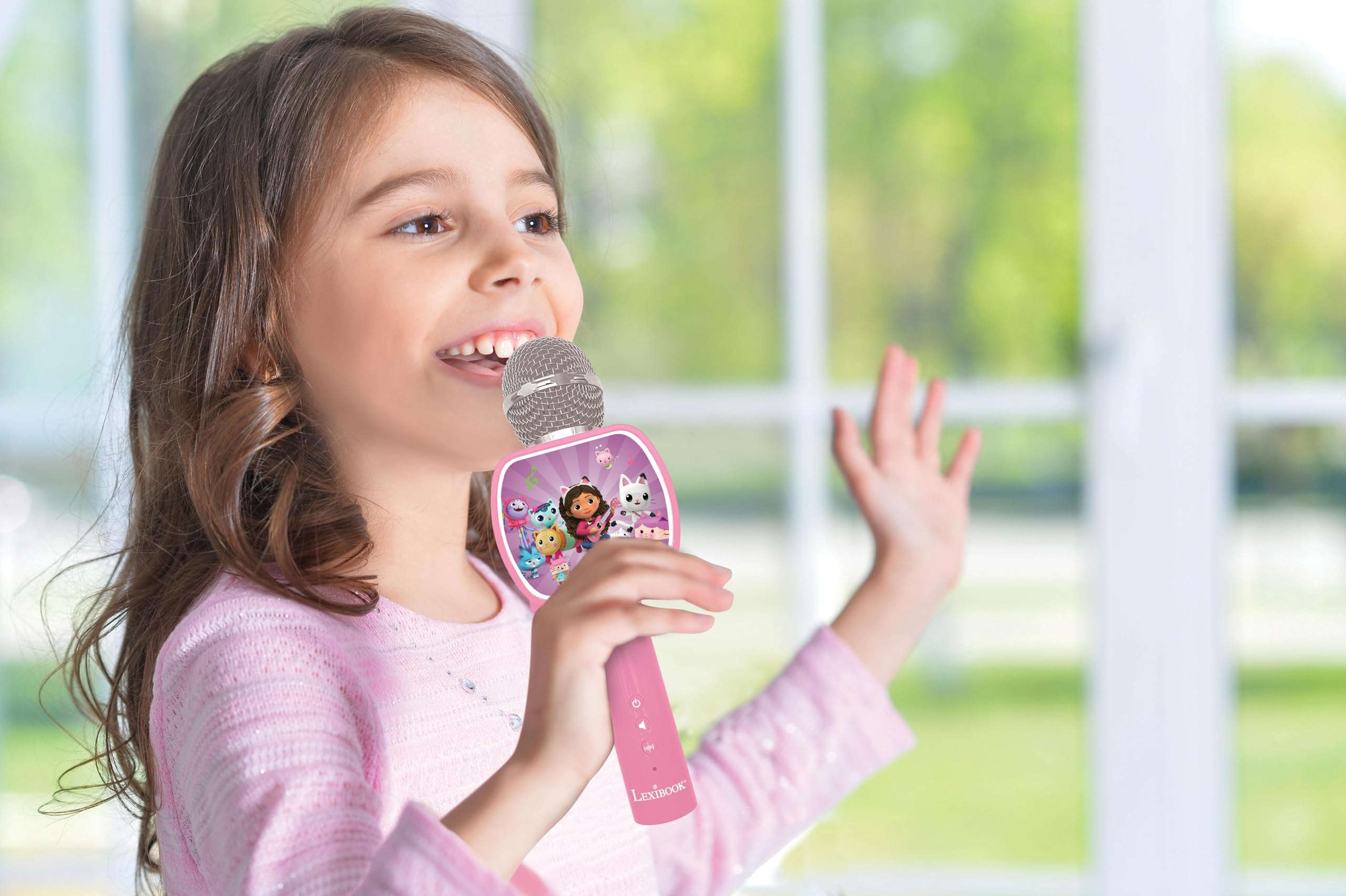 Lexibook Gabby MIC240GDHLXB microfono bluetooth rosa
