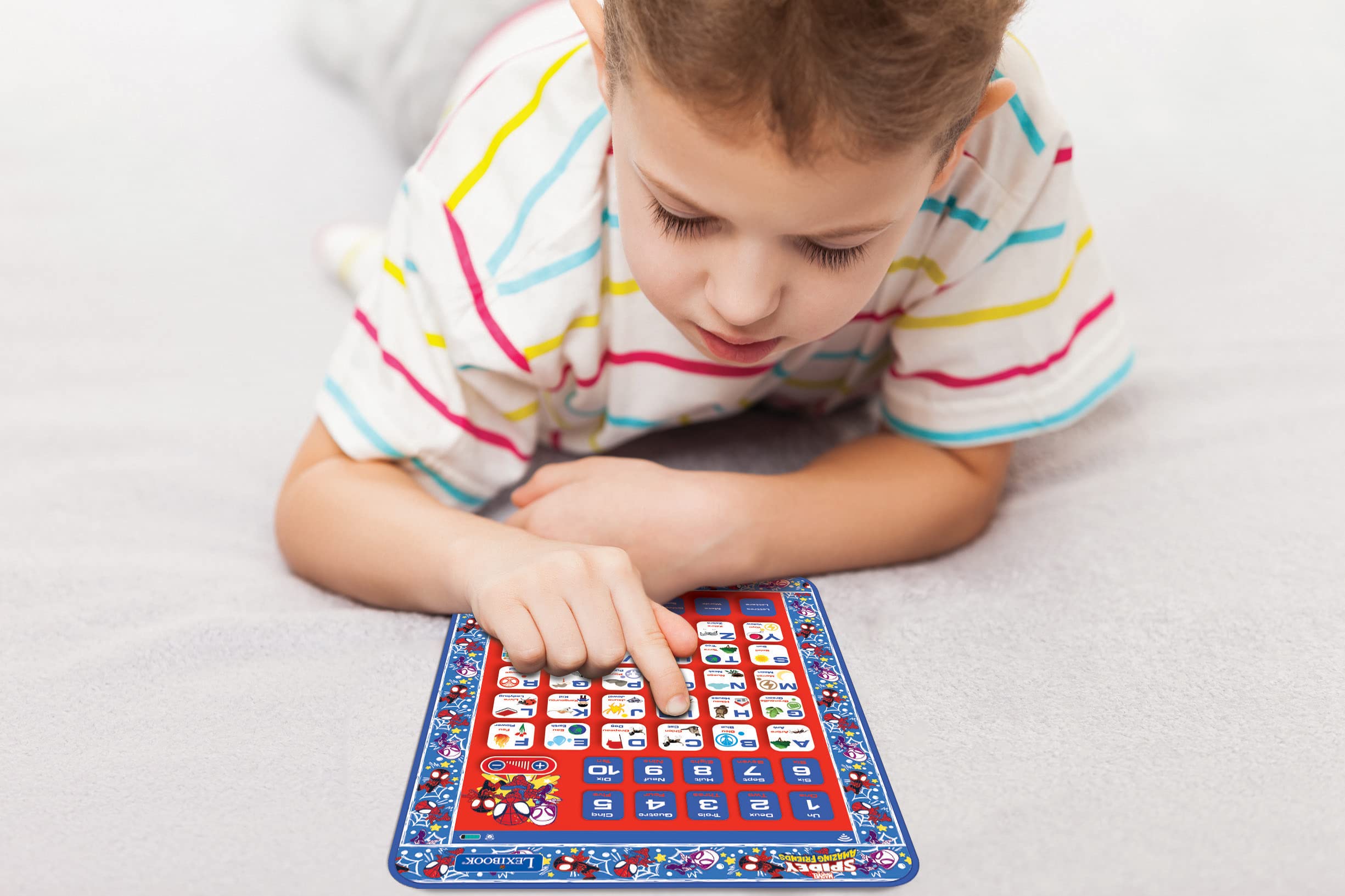 Lexibook Spidey JCPAD002SP tablet educativo portoghese inglese