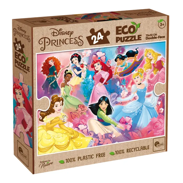 Lisciani Giochi Disney Eco-Puzzle Df Princess puzzle 24 pezzi