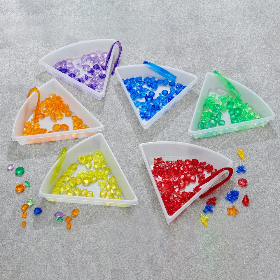 Tickit Discovery 73574 vassoi sensoriali plastica 6 pezzi
