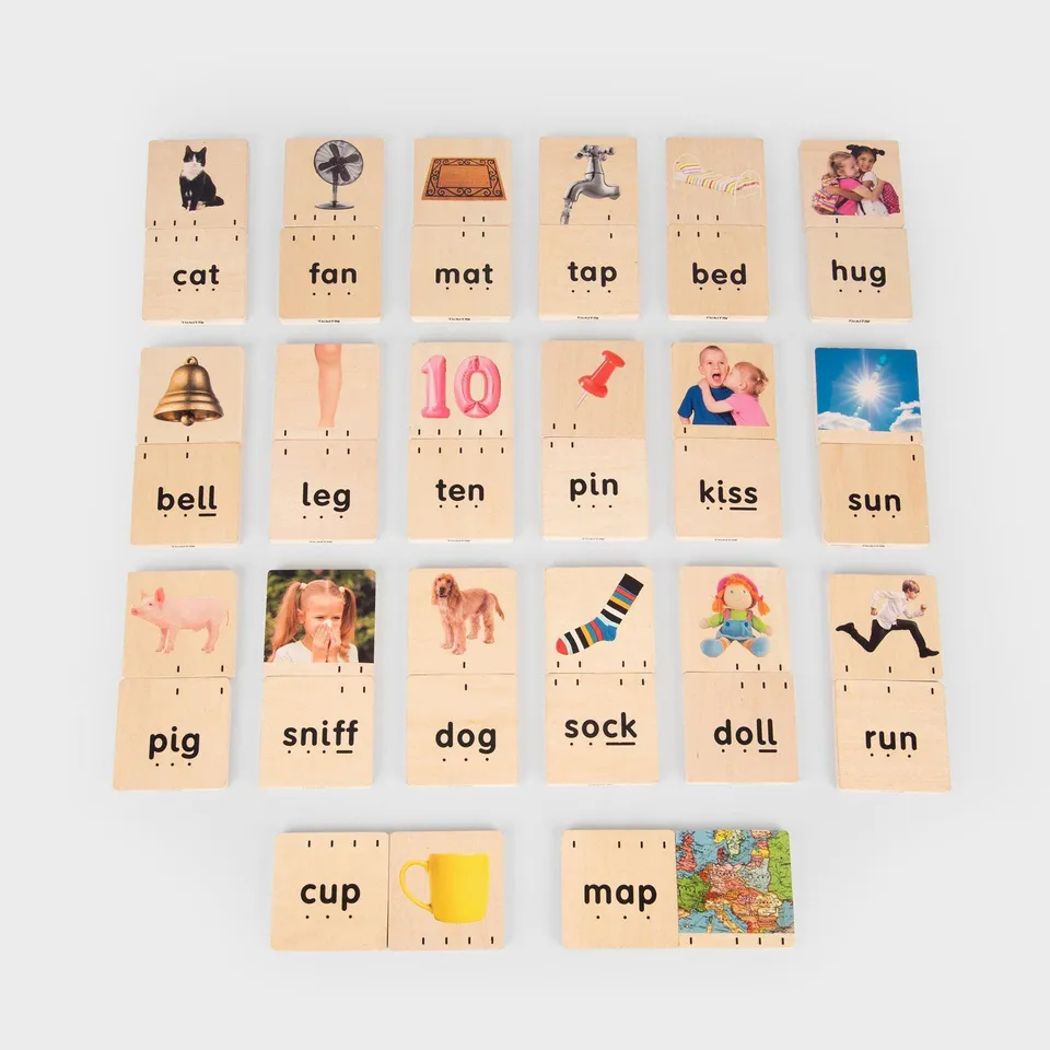 Tickit Holly's Phonics blocchi 40 pezzi legno fonetica