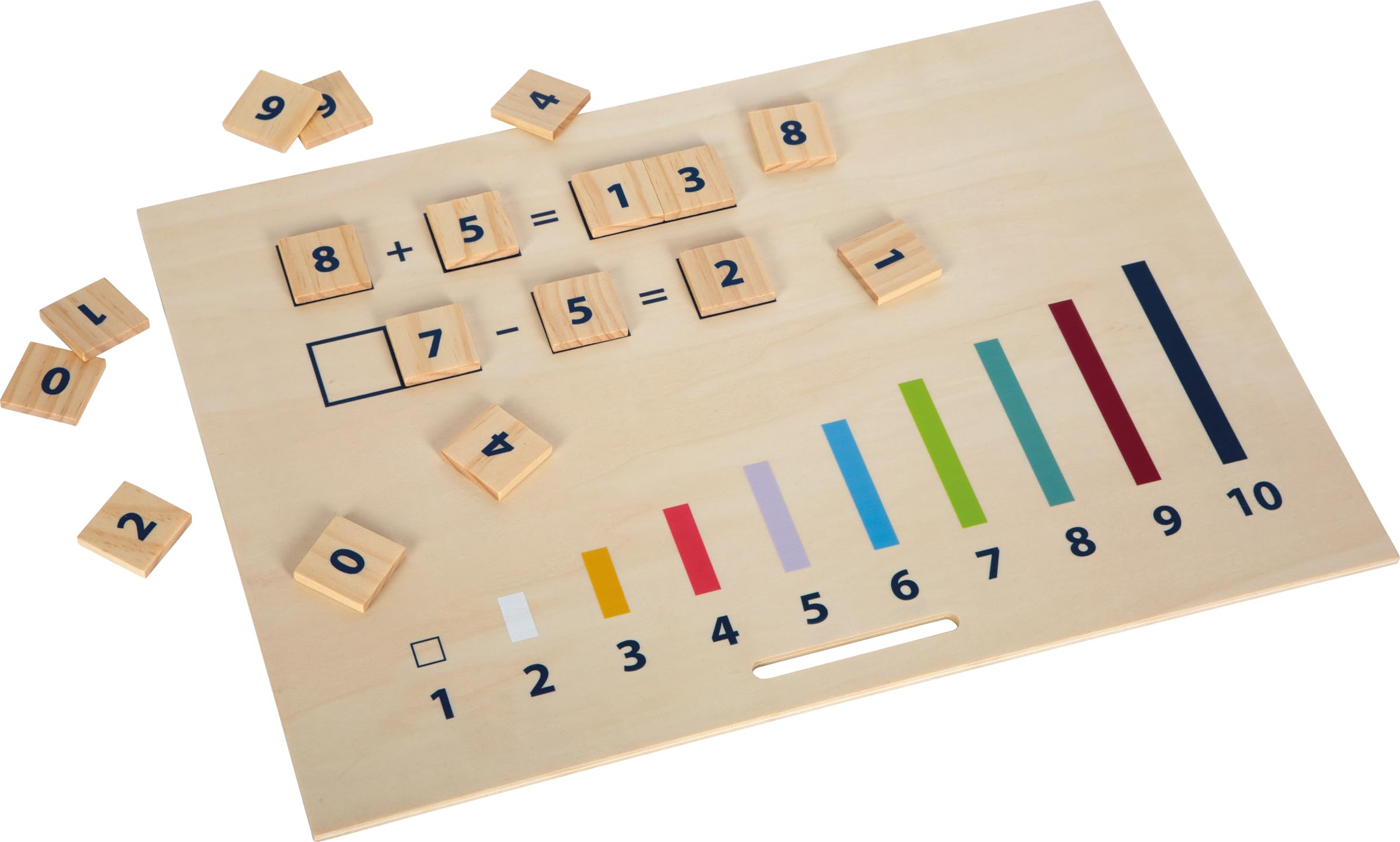 smallfoot Educate 12559 scatola regoli grandi in legno