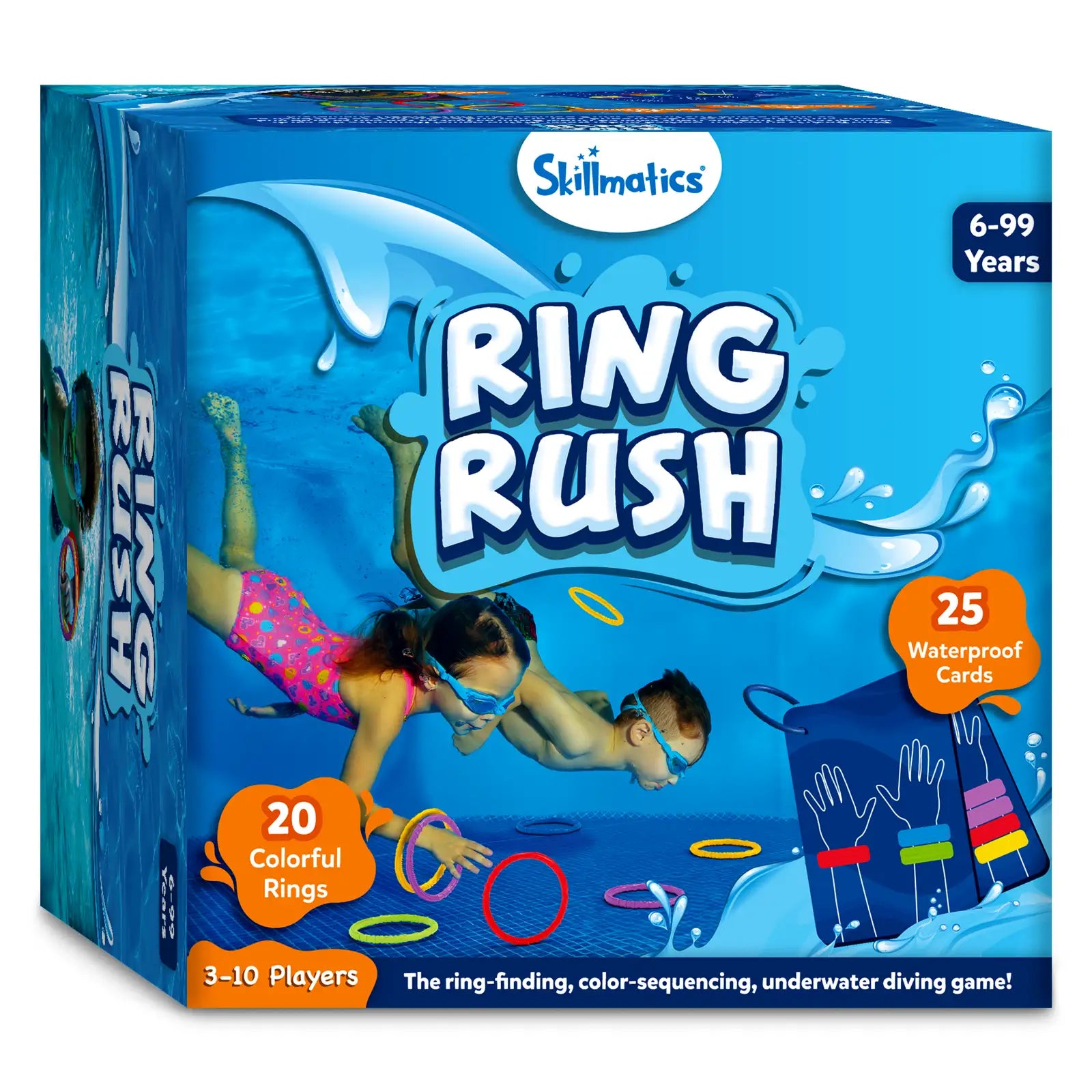 Skillmatics Ring Rush gioco da piscina subacqueo 6+ anni