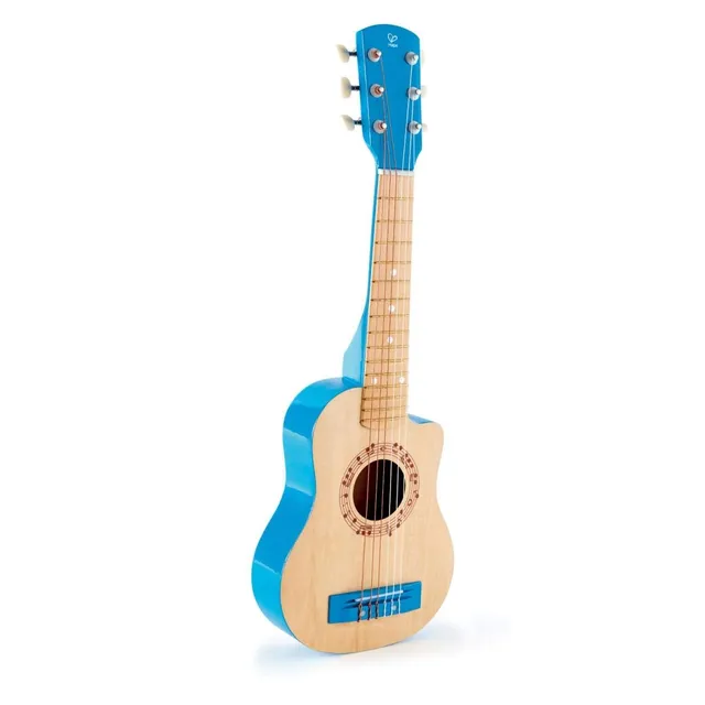 Hape E0601 Laguna Blu chitarra giocattolo in legno blu