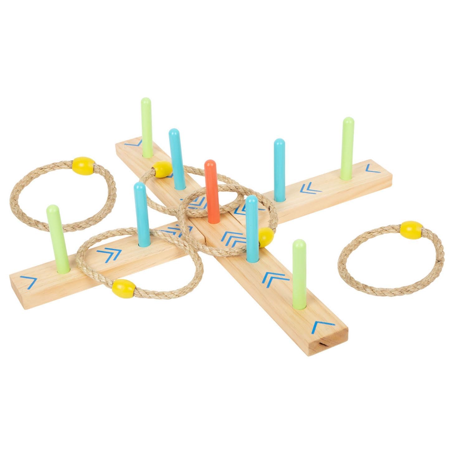 smallfoot Active 12030 mikado gigante gioco da esterno 31 pezzi