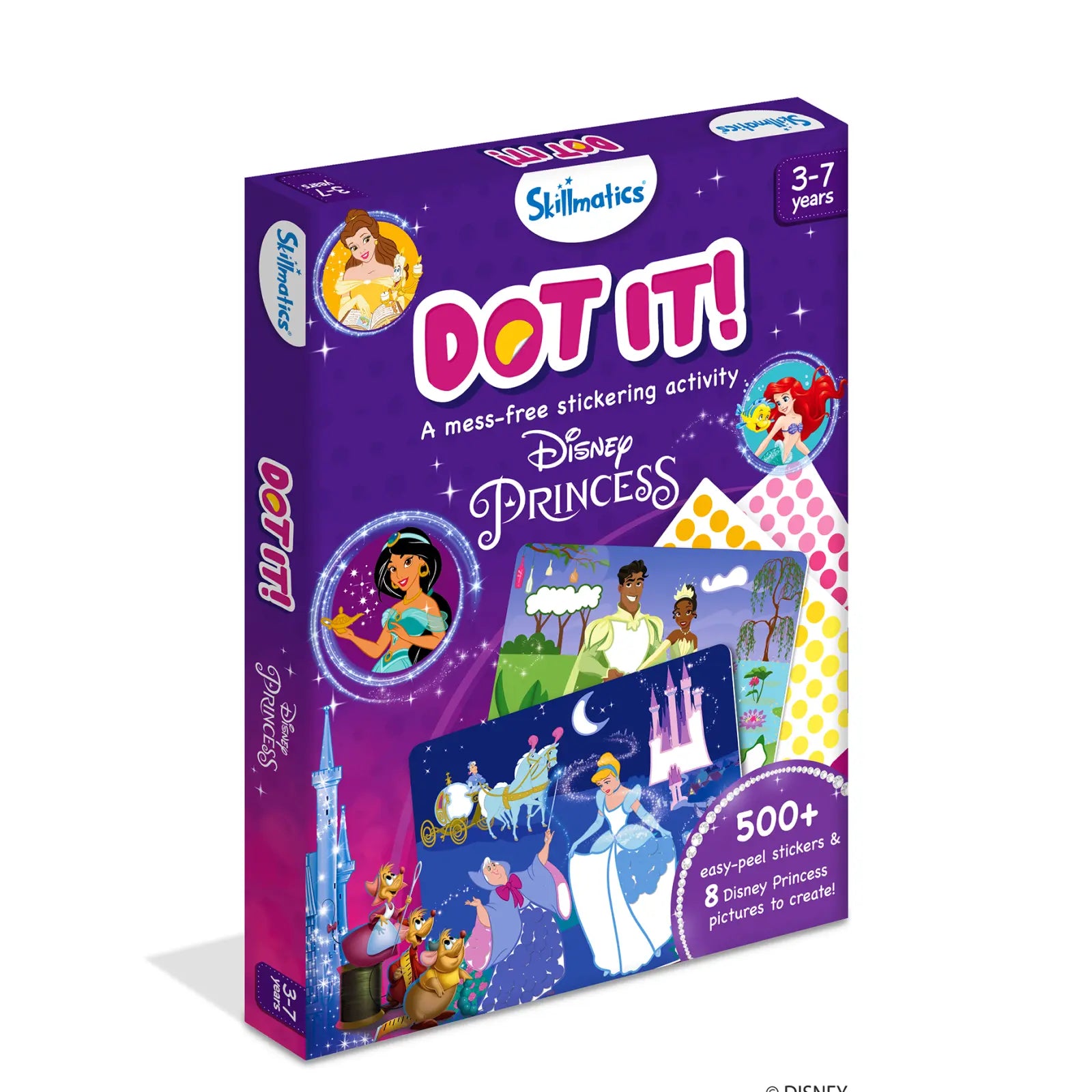 Skillmatics Dot It Disney Princesses stickers arte 3-7 anni