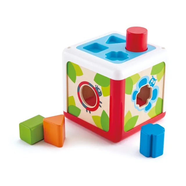 Hape Shape Sorting Box scatola forme in legno bambini
