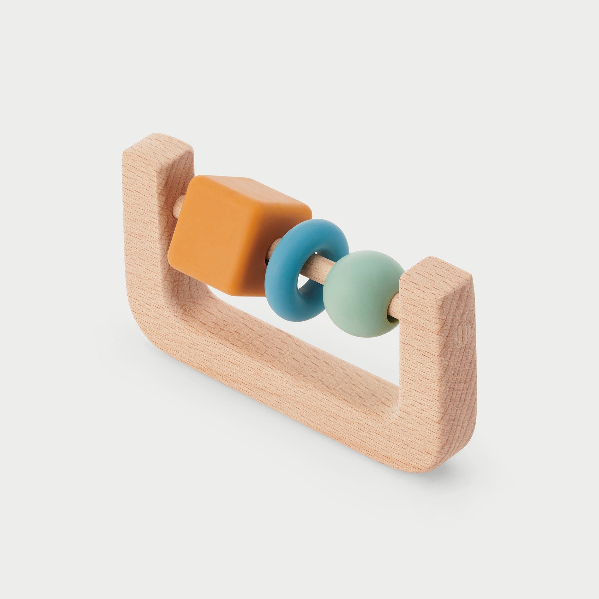 Tickit SiliSoft Arch Rattle sonaglio legno Neutral 1 pezzo