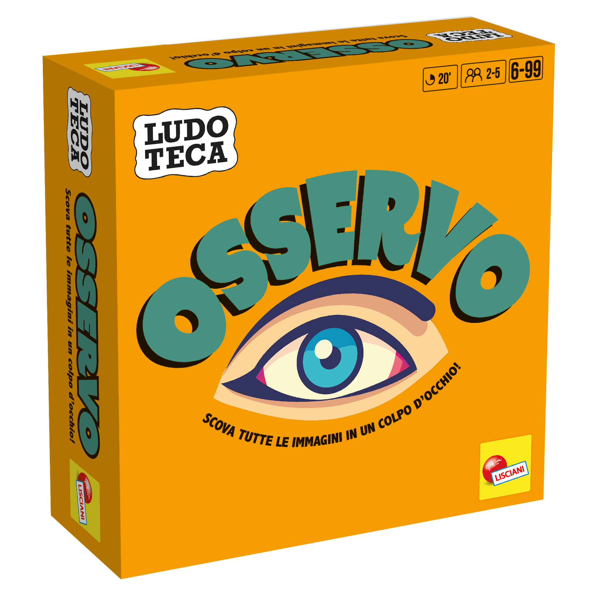 Lisciani Ludoteca Pocket Osservo gioco carte velocità