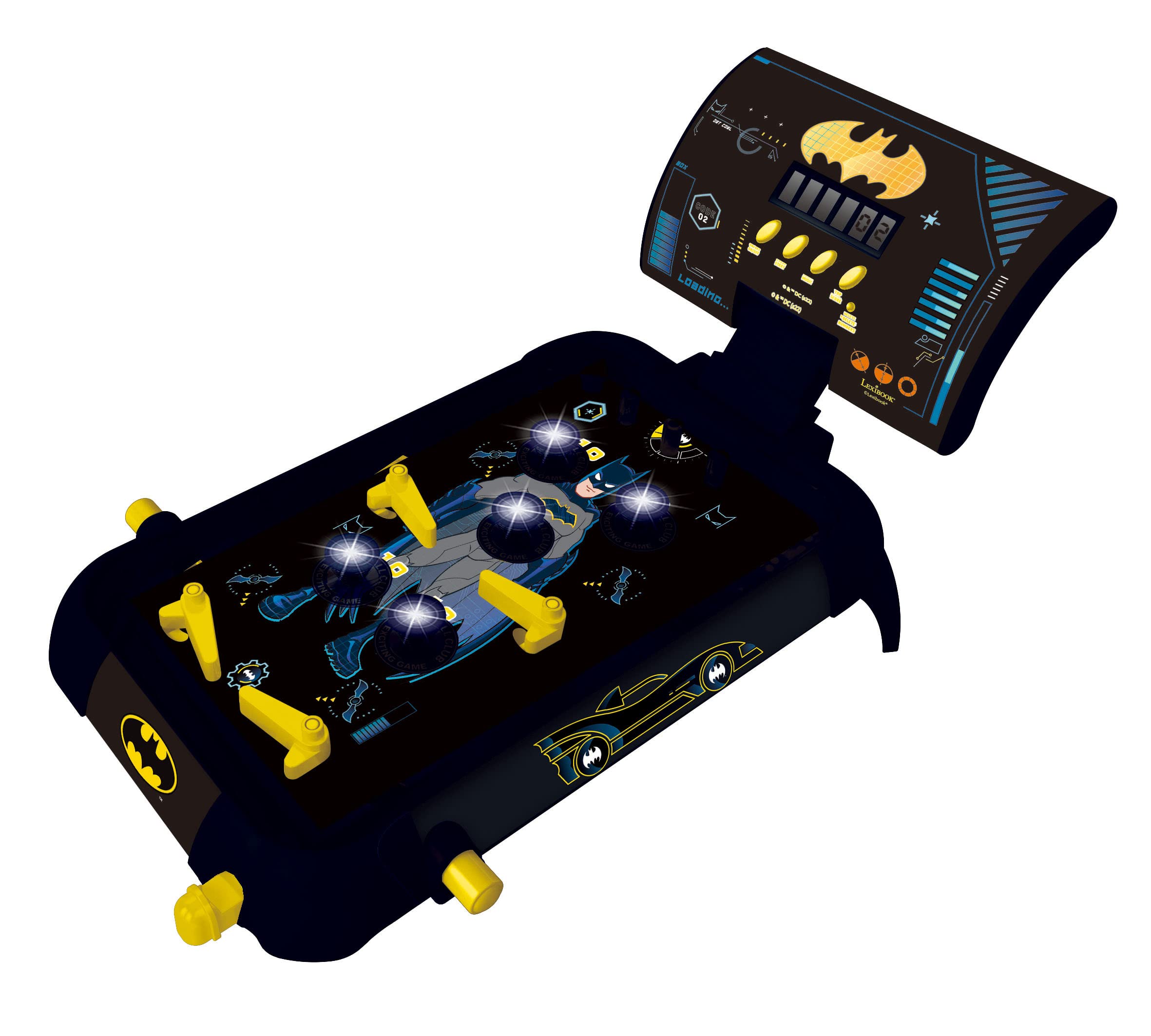Lexibook Batman JG610BAT flipper elettronico da tavolo