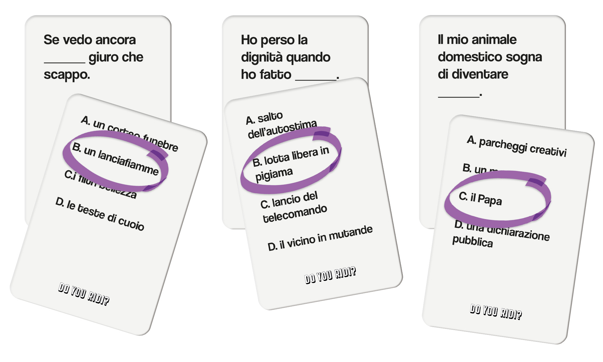 Lisciani Ludoteca Do You Ridi? gioco di carte party