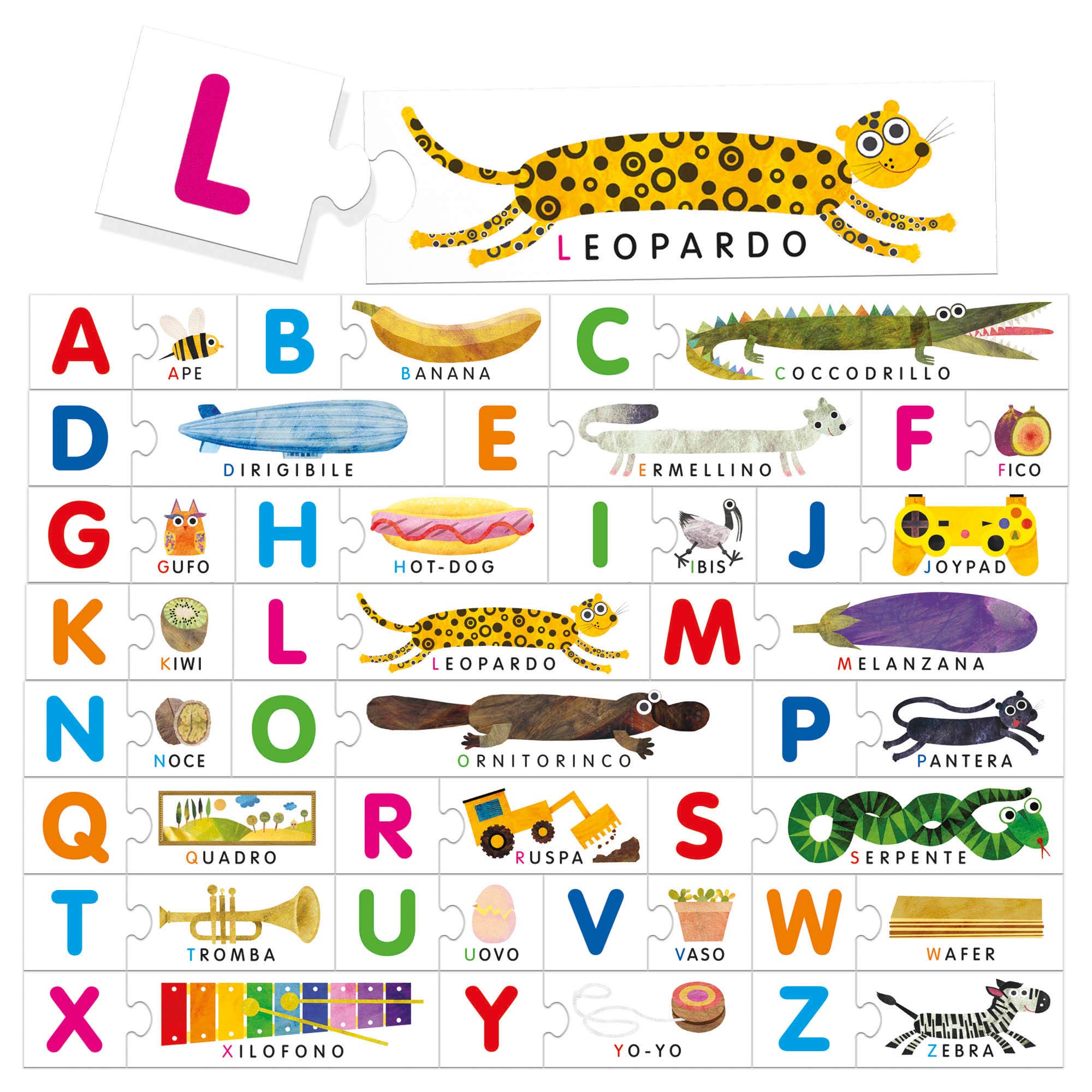 Headu Alfabeto Tattile gioco montessori lettere 3-6 anni