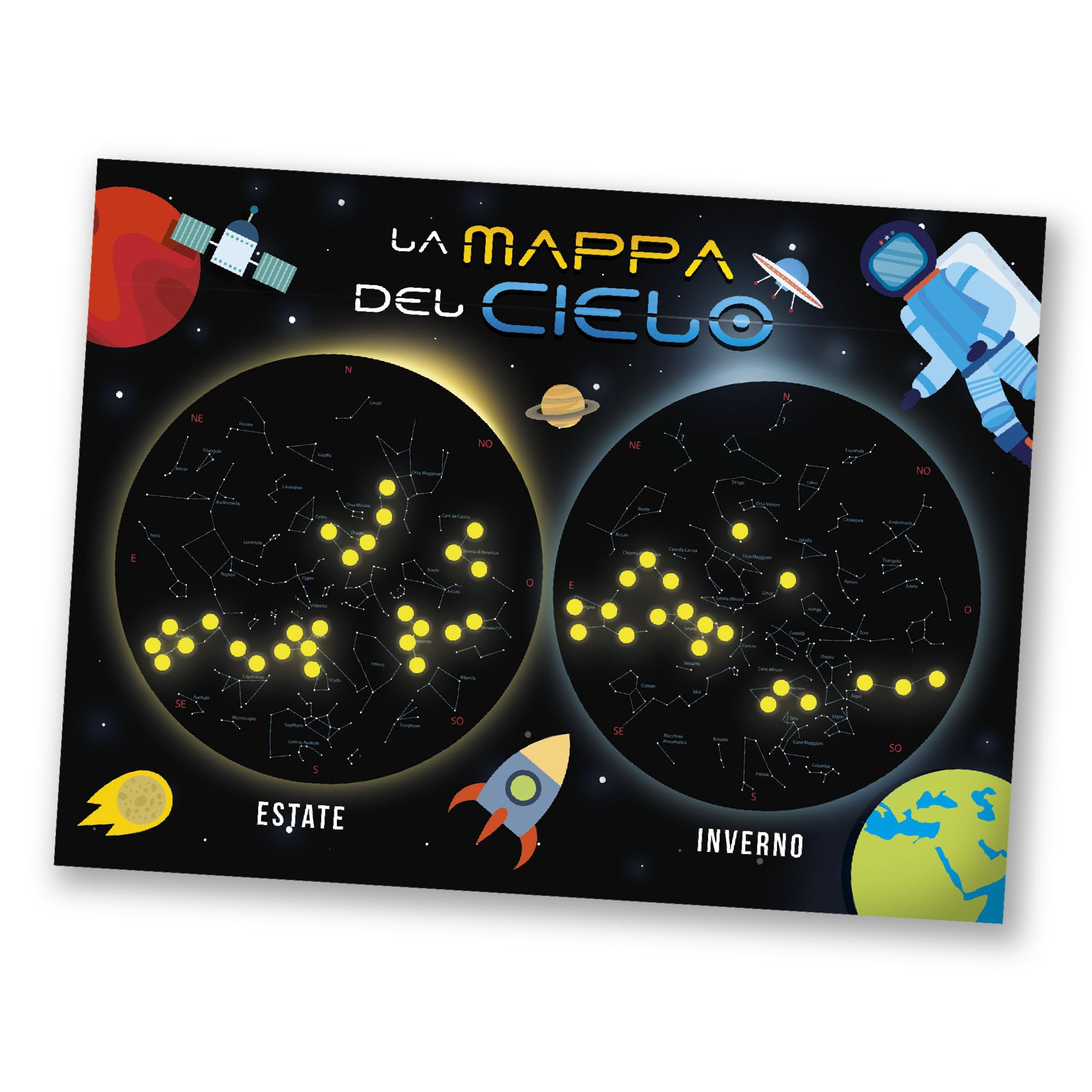 Headu La Luce e le Stelle IT53825 gioco scientifico telescopio 6-10 anni