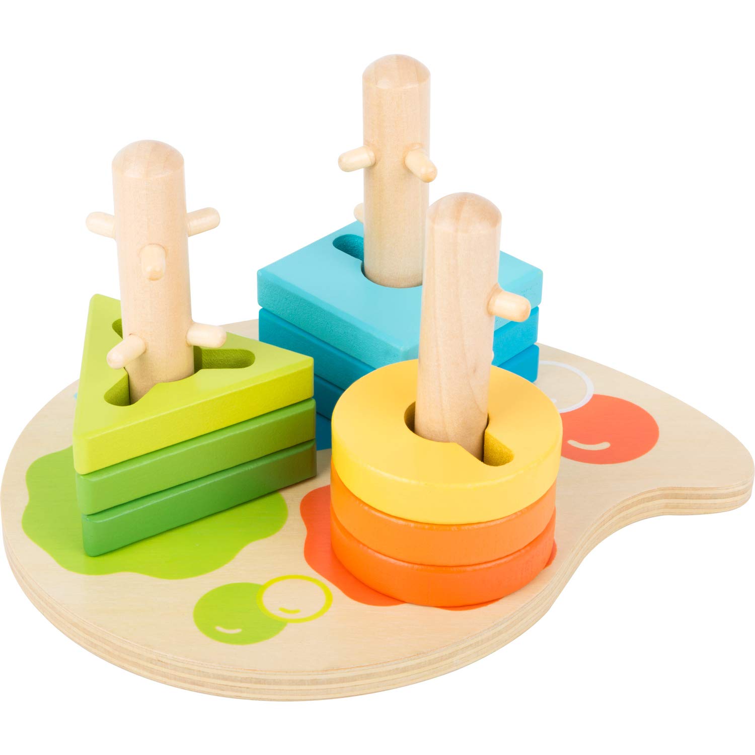 Small Foot Forme e Colori gioco motricità legno incastro