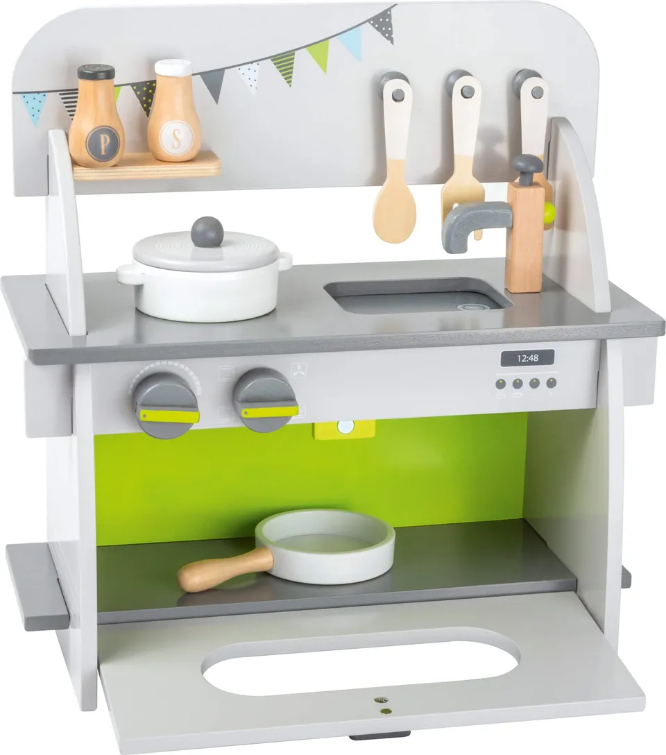 smallfoot Cucina Compatta Cucina in Legno per Bambini 3 Anni