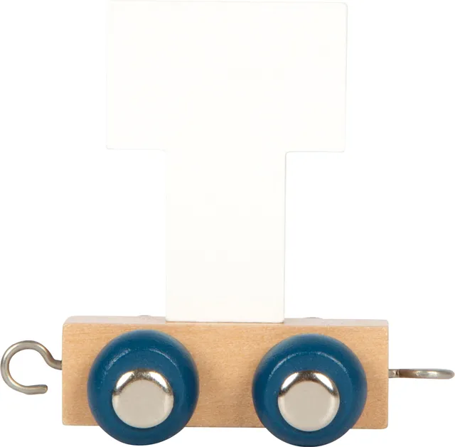 small foot Polare 12590 trenino legno lettera T decorare
