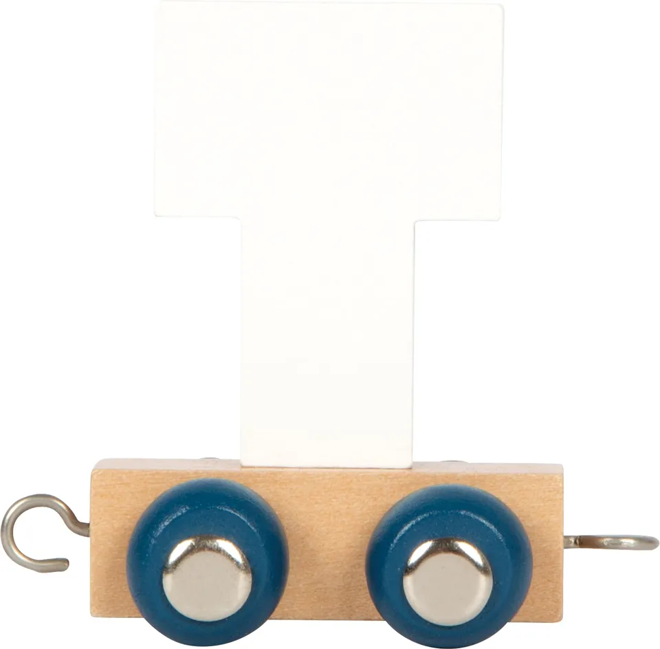 small foot Polare 12590 trenino legno lettera T decorare