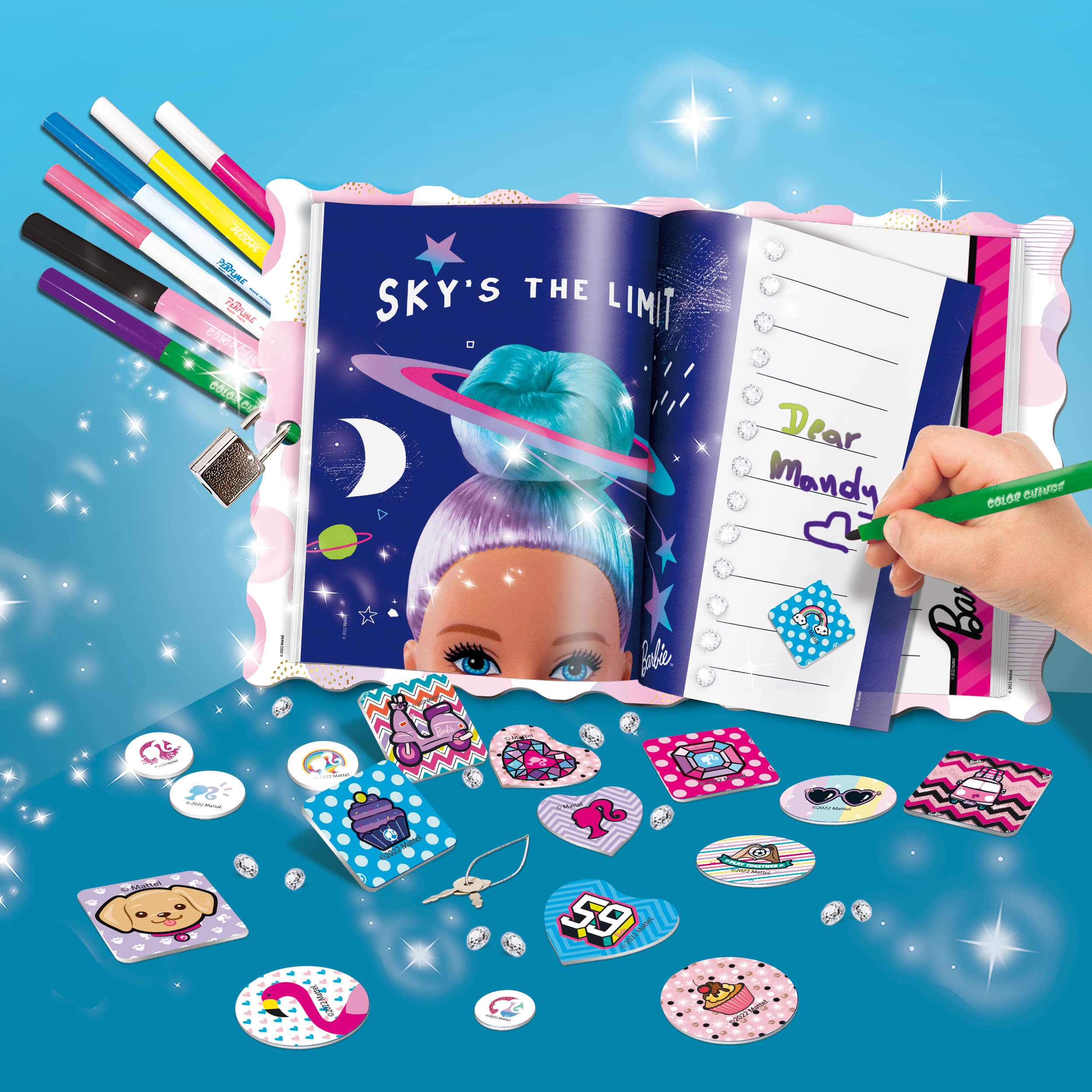 Lisciani Barbie My Secret Diary diario segreto con lucchetto
