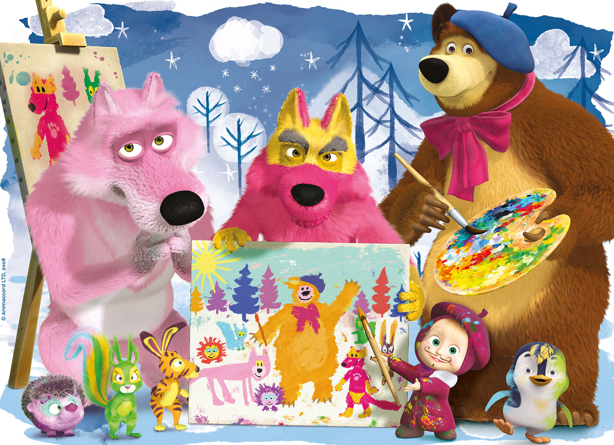 Lisciani Masha Maxi Floor 60 puzzle pavimento