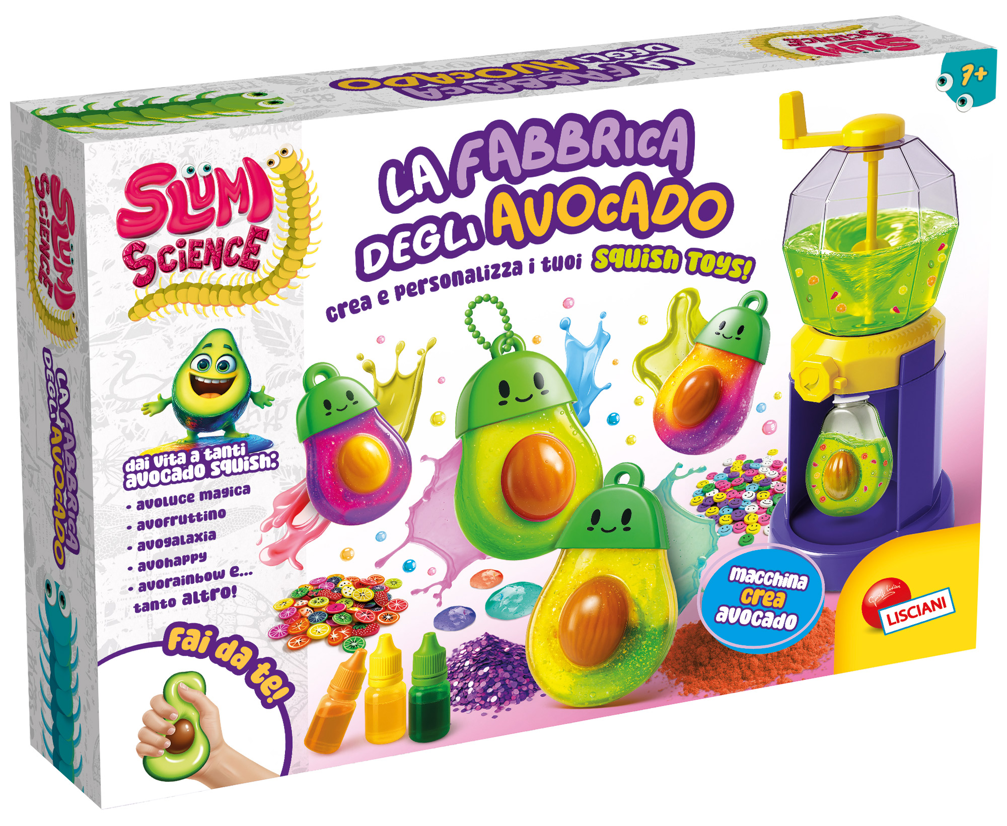 Lisciani Slumi Science La Fabbrica degli Avocado kit squishy