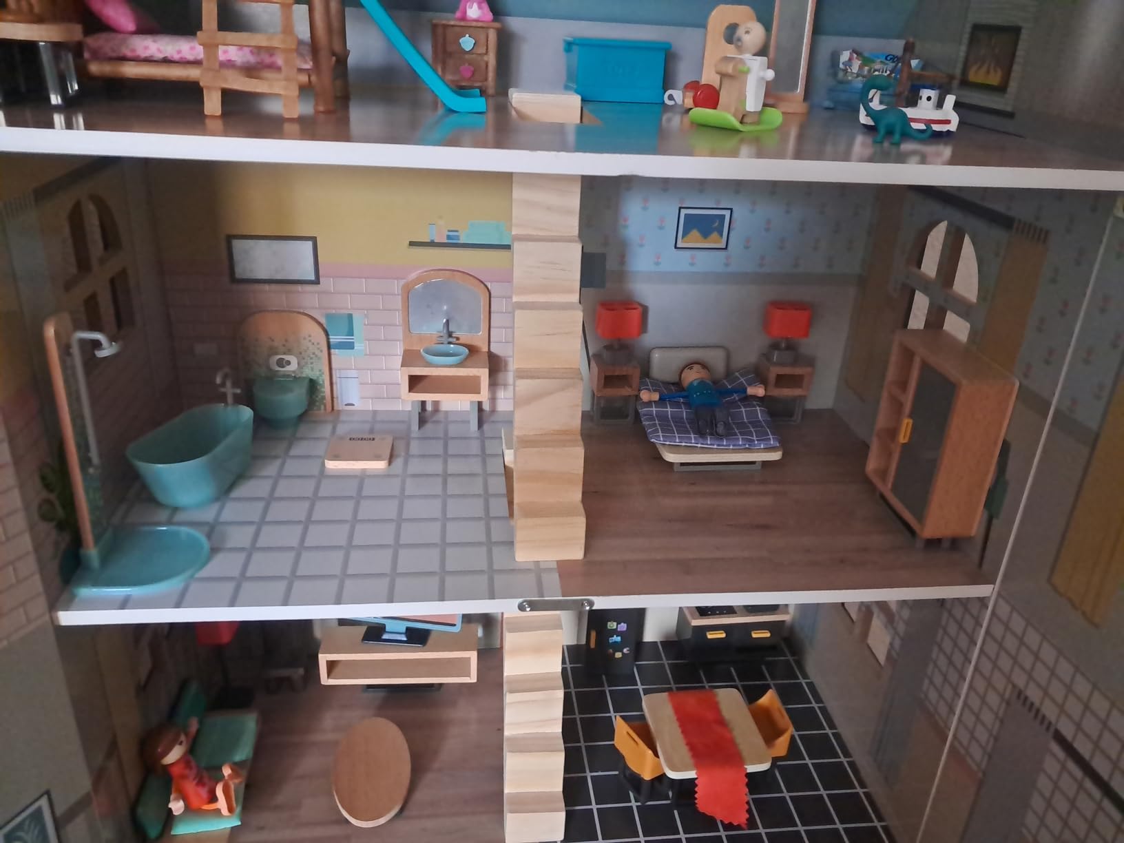 smallfoot set mobili casa bambole moderno completo